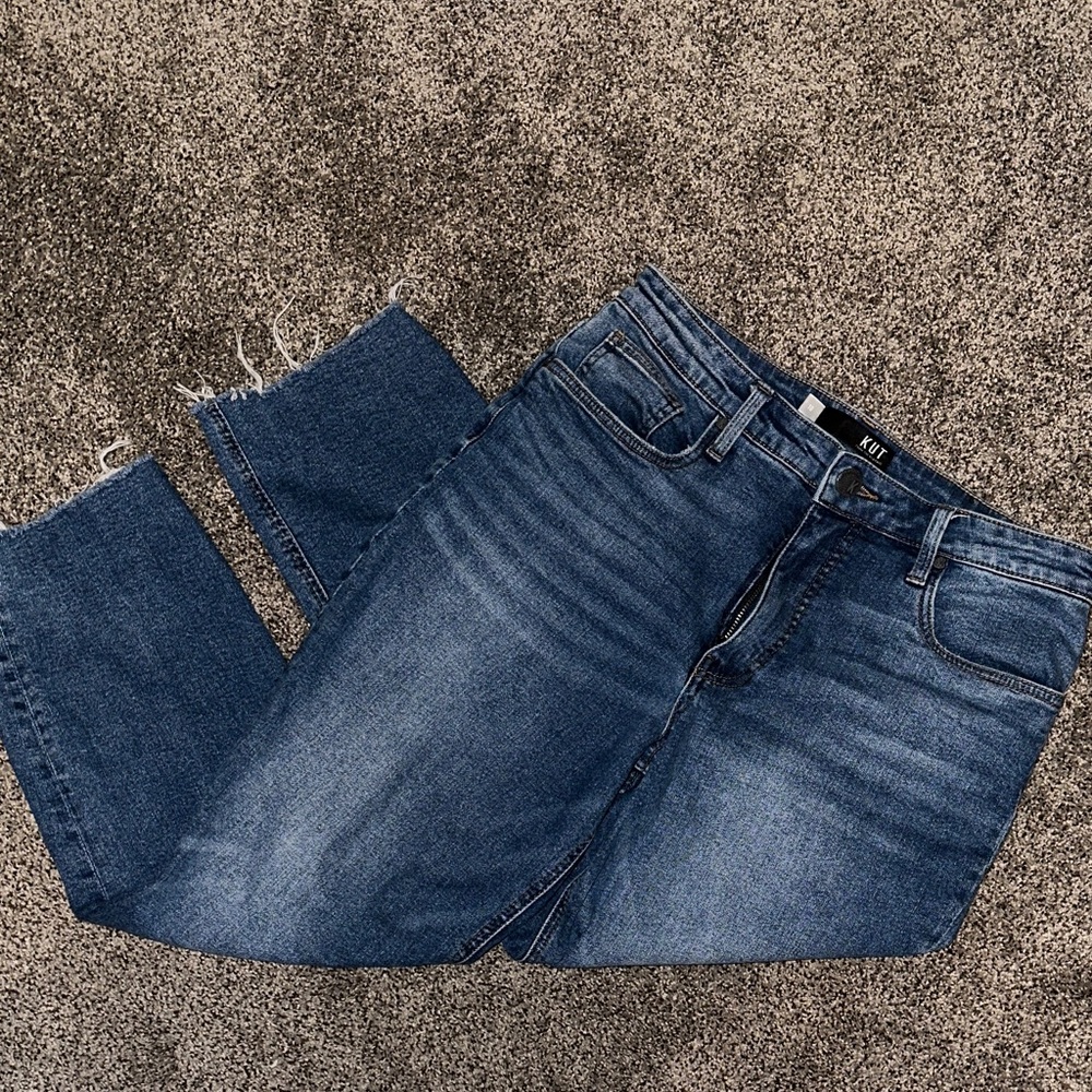 Kut from the Kloth from the Kloth High-Rise Blue Denim Jeans